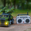 Caminhão Militar de Controle Remoto – Mísseis e Luzes LED