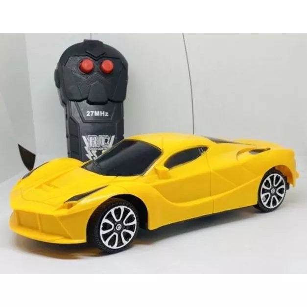 Carrinho de Controle Remoto Simples 3 Funções | Frente e Ré | Brinquedo Infantil