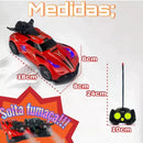 Carrinho de Controle Remoto Super Turbo - Luz LED, Vapor Real – Bateria Recarregável | Alta Velocidade