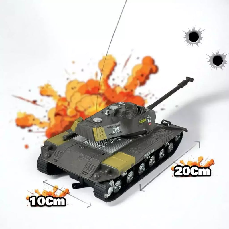 Soldier Force - Tanque de Guerra de Controle Remoto | Luzes e Sons Realistas
