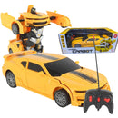 Carrinho Controle Remoto - Transformers Bumblebee