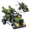 Caminhão Militar de Controle Remoto – Mísseis e Luzes LED