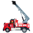 Caminhão de Bombeiro de Controle Remoto com Escada e Luz