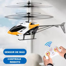 Mini Helicóptero de Controle Remoto - Luzes LED