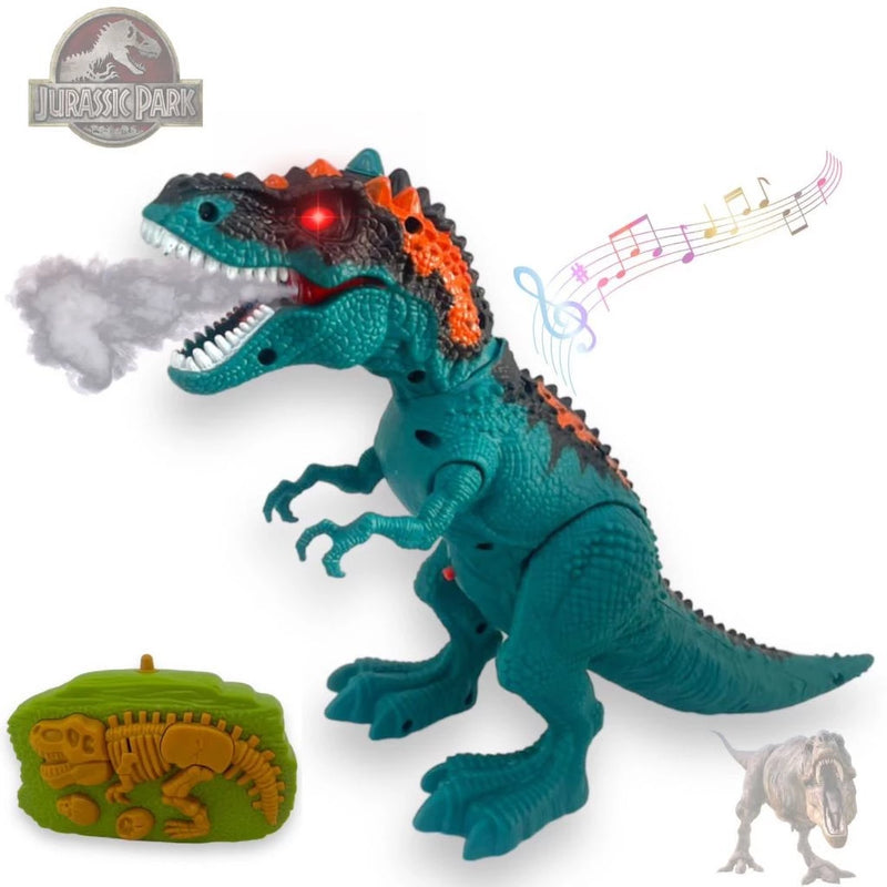 Dinossauro de Controle Remoto | Luz, Som e Fumaça