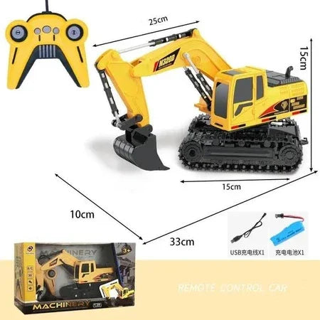 Cavtor - Escavadeira de Controle Remoto Recarregável