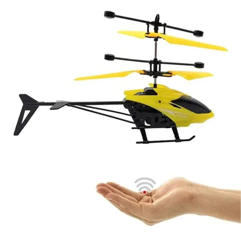 HeliFly Kids - Helicóptero Drone Sensor de Aproximação Recarregável
